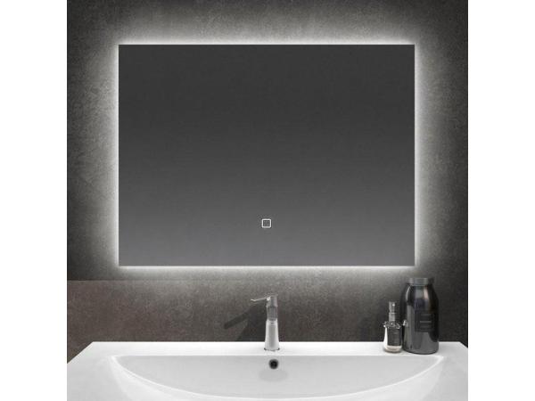 Badkamerspiegel met LED Verlichting en Verwarming - 80x60