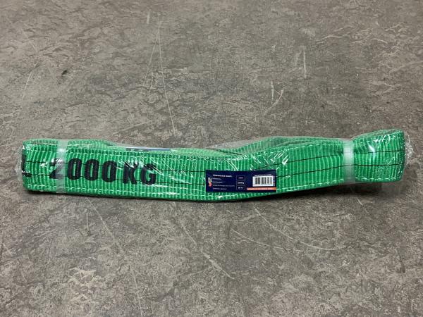 10x Konvox Hijsband Groen 2 Ton – 1,5 m