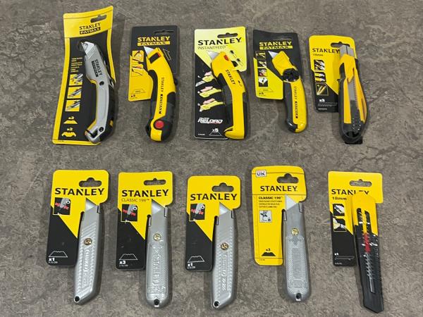 Stanley messen set diverse 10-delig