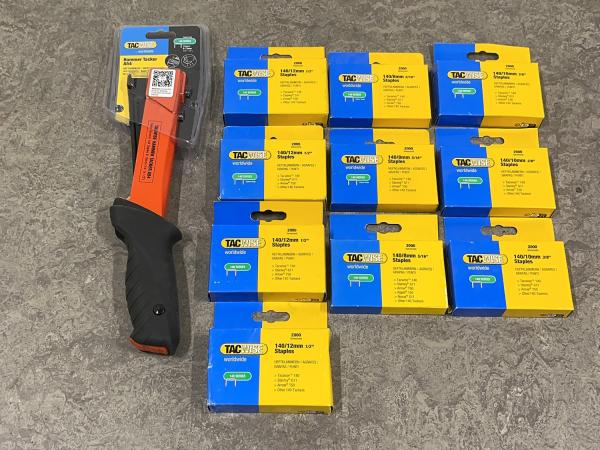 Tacwise hamerlijmtacker met nietjes set 11-delig