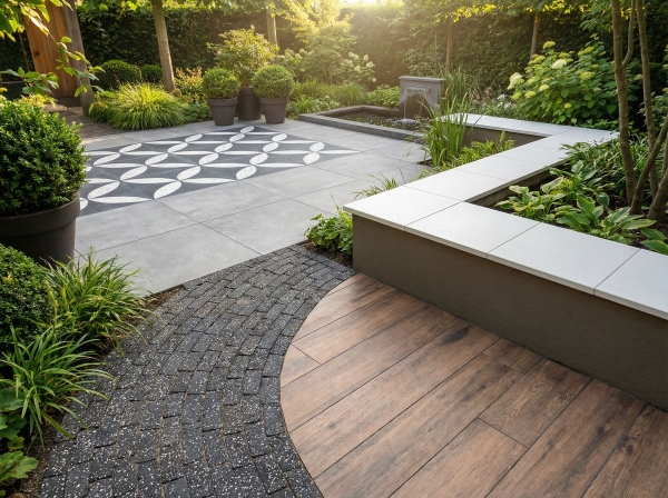 Verzendveiling: Sierbestrating en Tuintegels