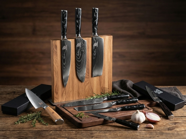 Verzendveiling | Japanse keukenmessen