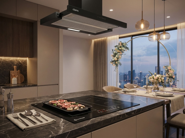 Toplots + Kookplaten + afzuigkappen