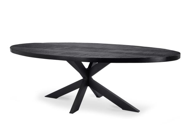 Eettafel Villa Ovaal 240 x 120 - Hout - Matrixpoot