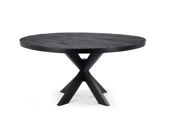 Eettafel Villa Rond - Diameter 150 - Hout - Matrixpoot