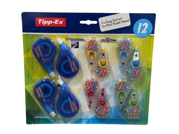 10x Tipp-Ex correctiepakket 12-delig