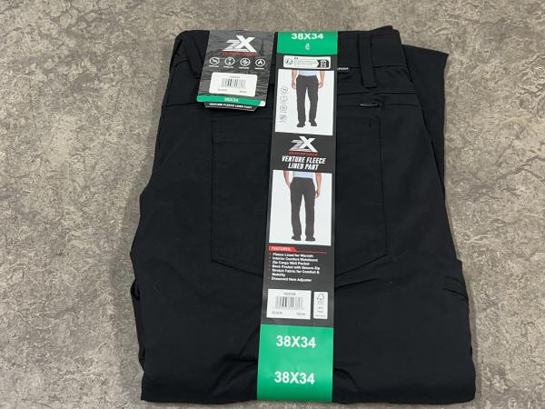 3x ZeroXposur pantalon fleece gevoerd maat 48 x 34