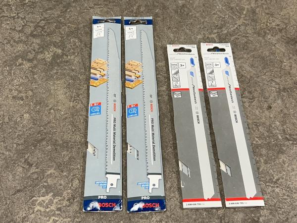 Bosch reciprozaagblad set 4-delig Multimaterial