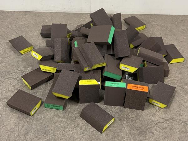 Bosch schuurblokjes partij