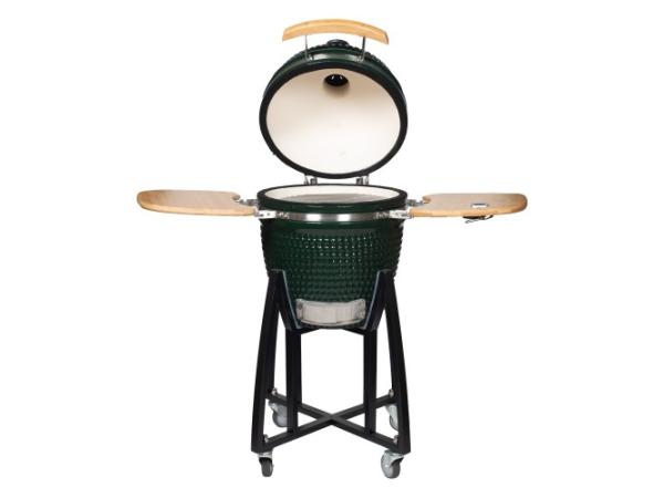Patton kamado barbecue 18 inch groen glans 