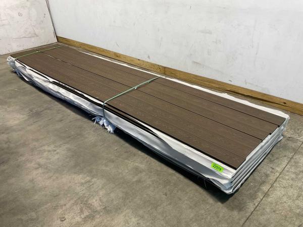 15x Composiet plank 2,3x14,5x420cm bruin