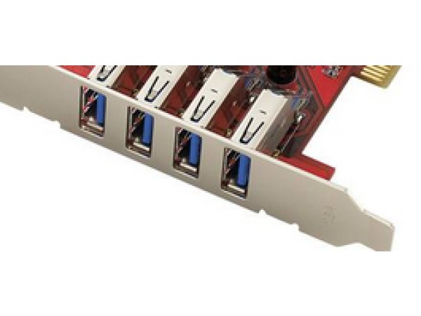 Renkforce 4 poorten USB 3.2 1st Gen controller kaart1