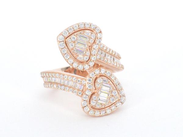 Emerald hart design ring moissaniet 1.20 carat