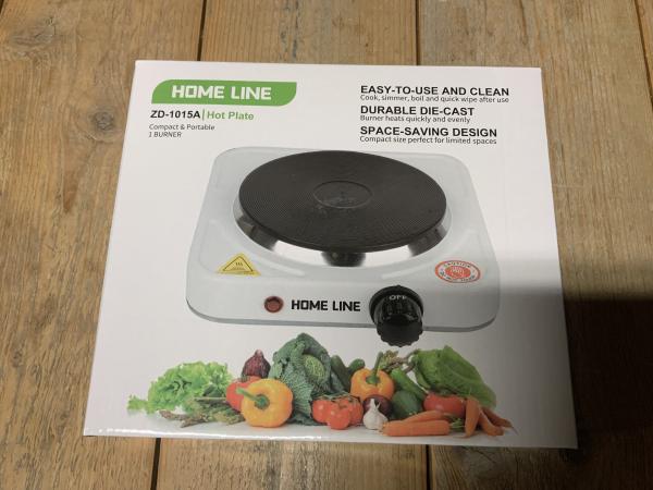 Kookplaat 1 pit op stroom