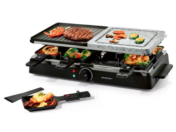 SILVERCREST Raclette Grill 8 persoons