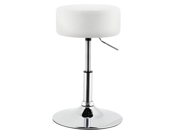 Draaibare Kaptafelkruk / Kruk Tonia - Wit - ø 38,5 x 65 cm