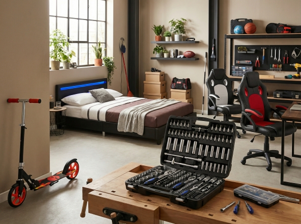 Retour veiling diverse producten