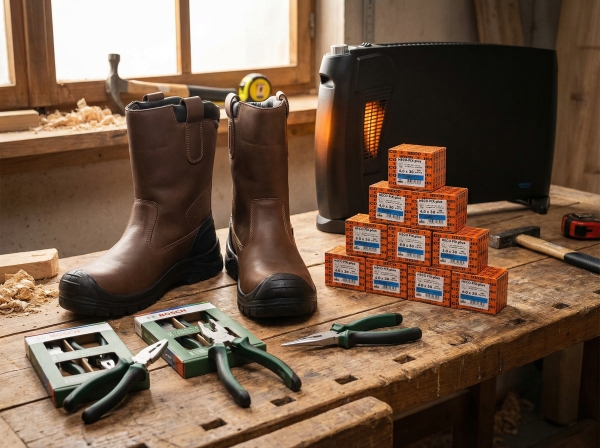 Gereedschappen, Bevestigingsmaterialen en Veiligheidsschoenen