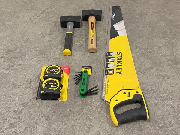 Stanley handgereedschap 5-delige set