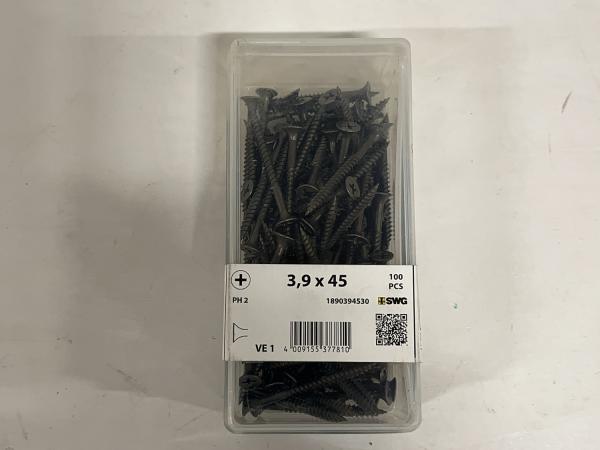 14x SWG houtschroef 3,9x45mm