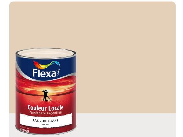 3x Flexa Couleur Locale lak zijdeglans Mist 750ml
