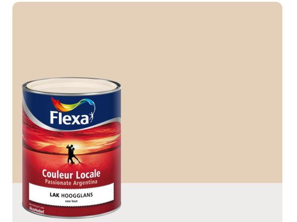 3x Flexa Couleur Locale lak hoogglans Mist 750ml