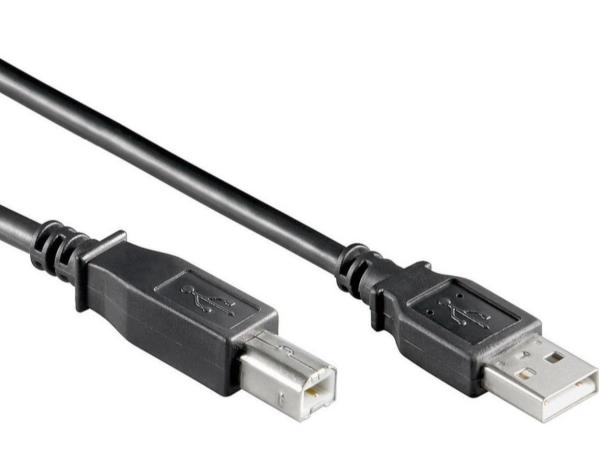 13x BCC USB A naar USB B kabel 1,5m 480 Mbit/s