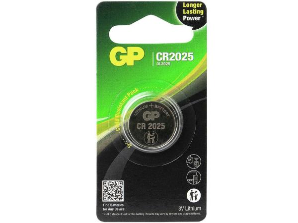 7x GP CR2025 lithium knoopcel batterij 3V