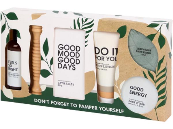 Verzorging Set – Douchegel | Bodylotion | Scrub & meer