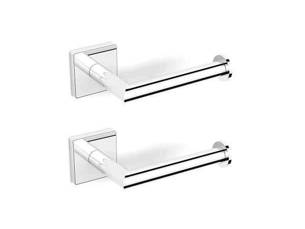 2x Alterna reserverolhouder Siena chroom