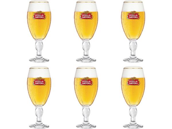 Stella Artois - Chalice Bierglas 250ml - 6 stuks