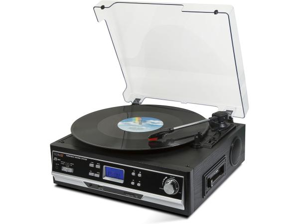 Technaxx TX-22+ Bluetooth platenspeler en audiocassettes