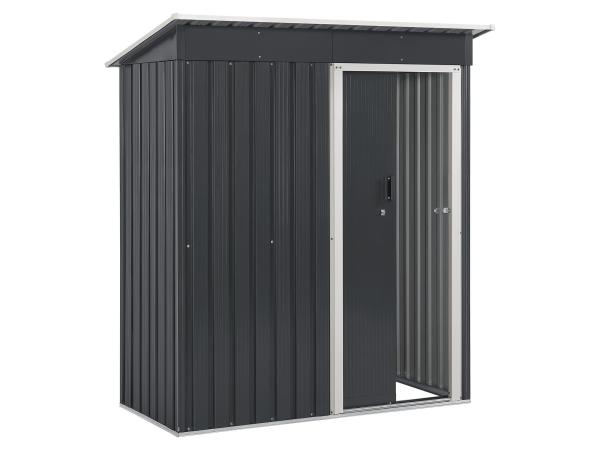 Metalen tuinhuis S - Antraciet - Incl. onderstel