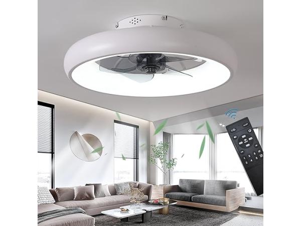 Exlafi Plafondventilator met lamp (48 cm)