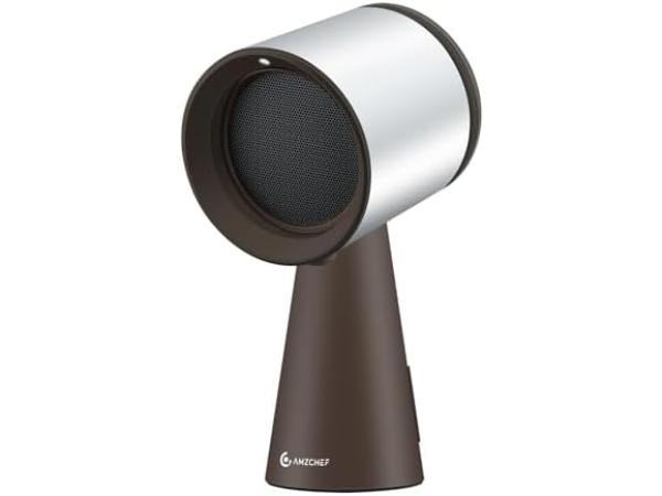 AMZCHEF mobiele Afzuigkap (bruin/grijs)