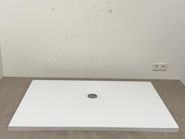 Douchebak wit 120x80x2,3cm