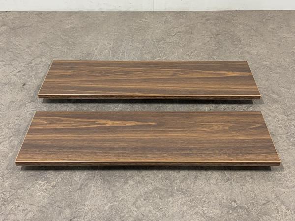 2x Fronten voor lades 70x23cm set 2-delig eiken tabacco