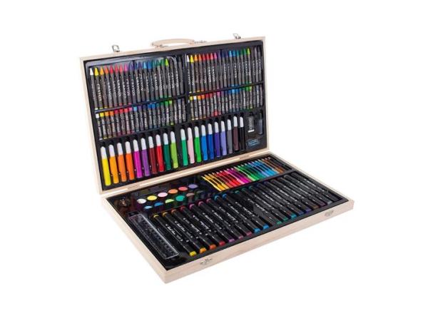 Tekenset in koffer 188 delig