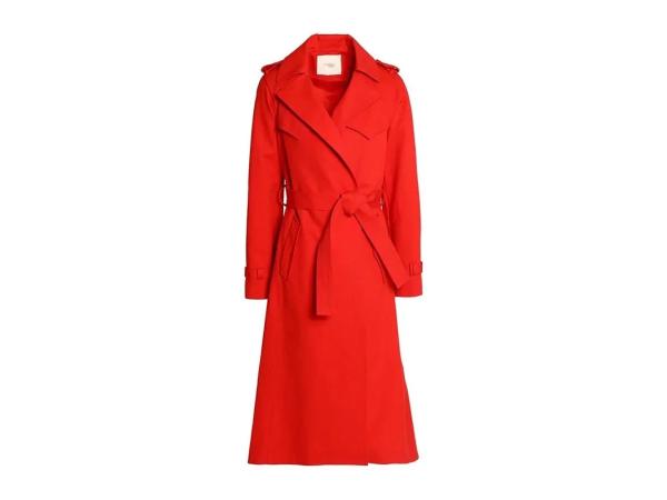 Maje American Horror Story S07 Serena Belinda Red Coat 36/1