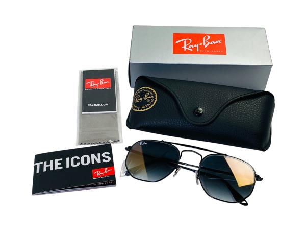 Ray-Ban | 'The Marshal' Zonnebril Zwart (RB3648)