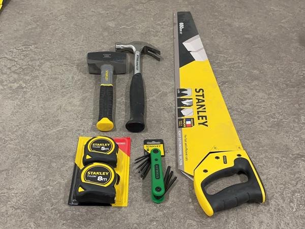 Stanley handgereedschap 6-delige set