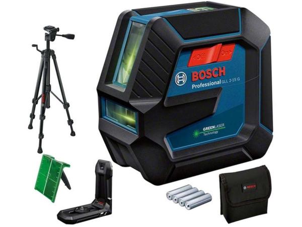 Bosch Professional GLL 2-15 G - Groene Kruislijnlaser