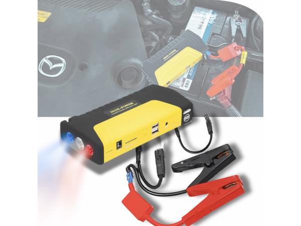 Jump starter en powerbank in een