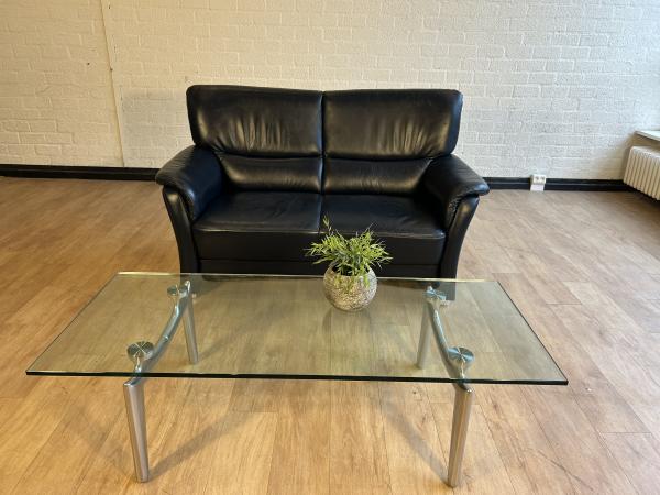 Zwart leren Prominent Tweezitter