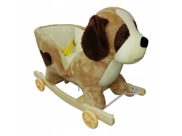 2-in-1 Schommeldier Met Wielen - Babyschommel met Geluid