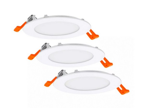 3X Ledvance LED 8W 550lm 830 Warm Wit 120mm