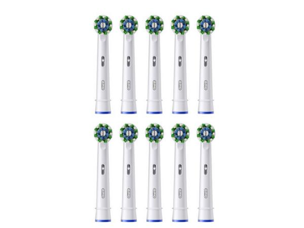 Oral-B Cross Action Pro - Opzetborstels 10 stuks