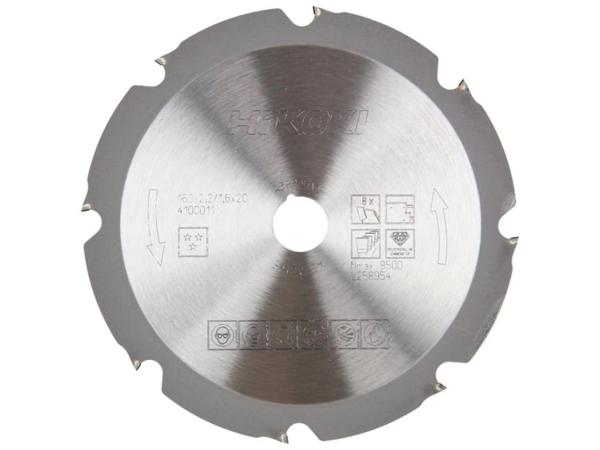 HIKOKI 4100016 PCD zaagblad voor cement-gips 210x30mm