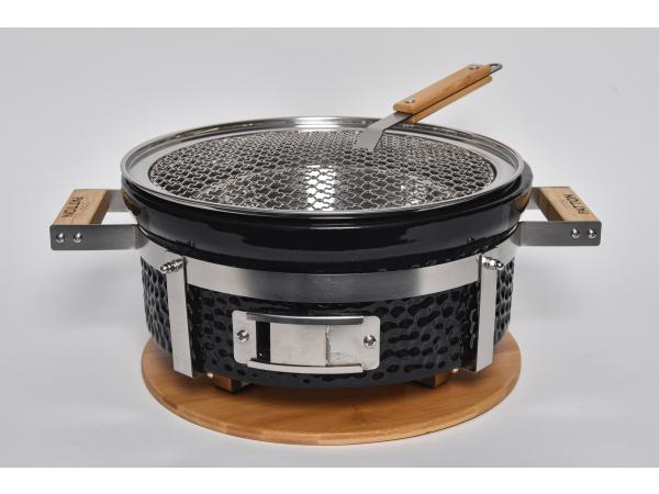 Patton BBQ  Japanese Shichirin Grill Rond Black