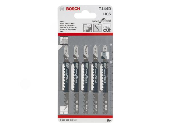 10x Bosch decoupeerzaagblad T144D Speed for Wood